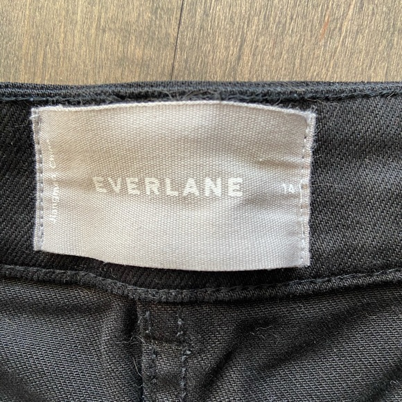 Everlane Wide-Leg Crop Pant black, size 14 - Picture 6 of 7